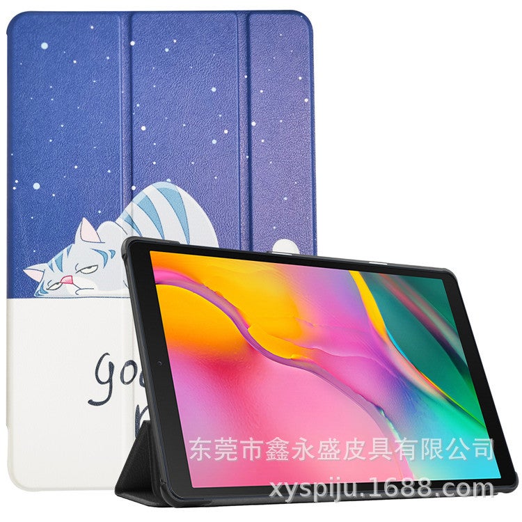 Suitable For Lenovo Tab 10.1 2025 Tb-311Fu Tablet Pc Leather Case Drop-Resistant Tri-Fold Protective Case - Image 1